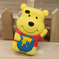 New Cute Bear Hard iPhone 4/4S Case (#553)
