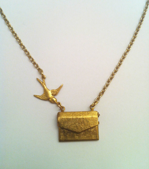 Envelope Necklace 