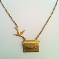 Envelope Necklace 