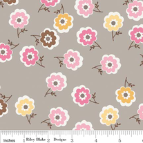 Fat Quarter-Riley's Blake's Daisy Cottage Mini Floral/C2756