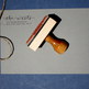 Custom Calligraphy Address Stamp -- Mixed Calligraphy and type - MODERNE Style - Thumbnail 3