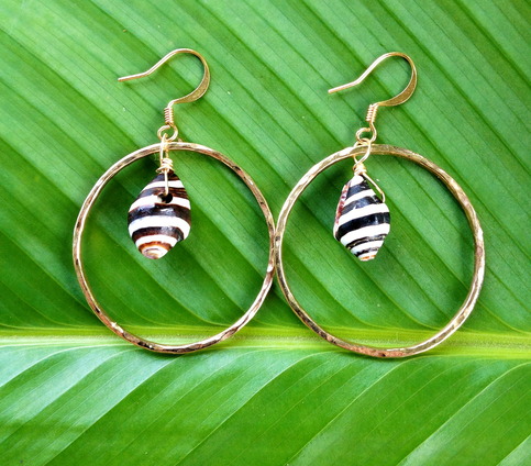 Zebra Hoops