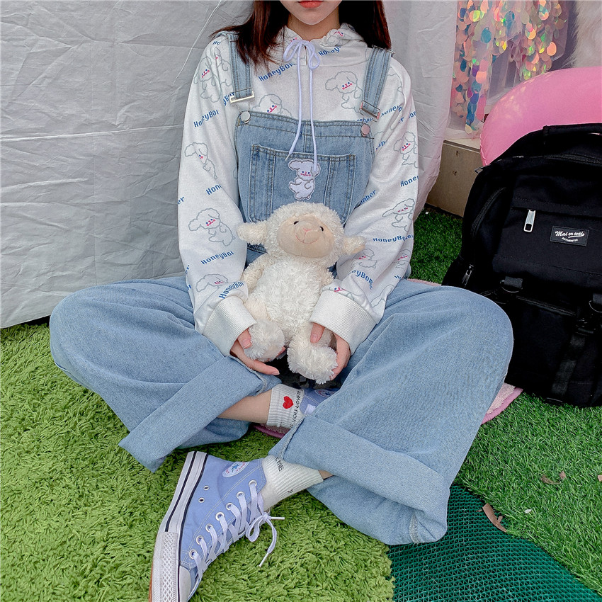 New cute rabbit long overalls · Harajuku fashion · Online Store Powered