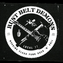 RUST BELT DEMONS "Local 77" Cloth Patch