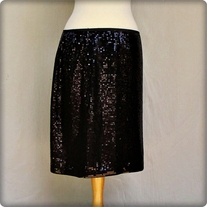 Long Sequin Skirt