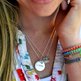 Sterling Silver Shine Charm Necklace - Thumbnail 3