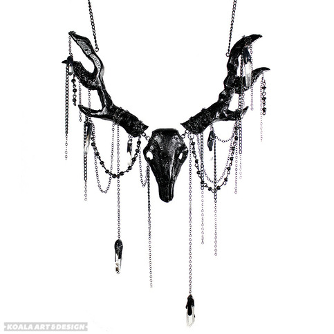 Deer Chandelier Necklace