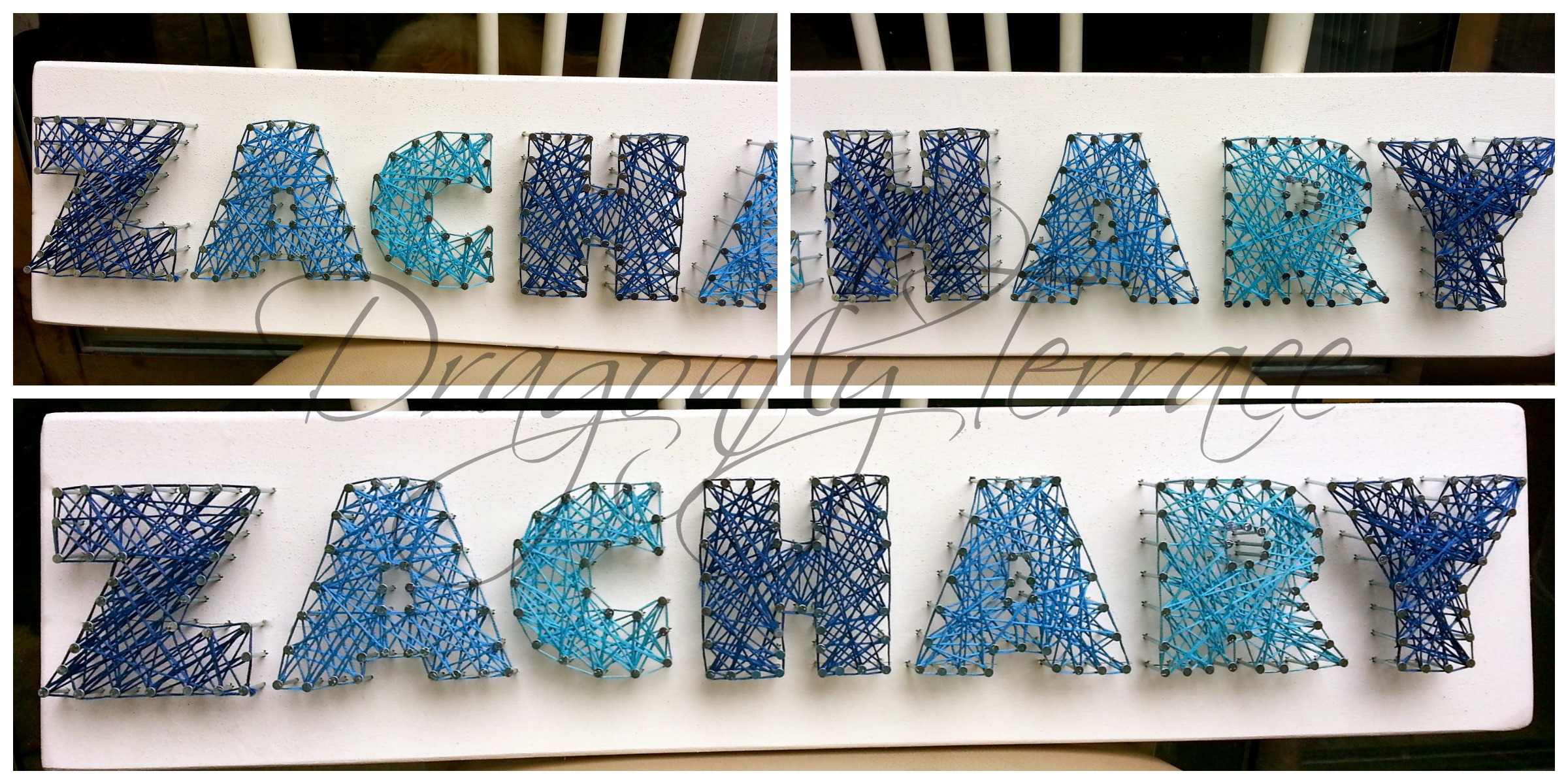 Customizable String Art Name 3 Letters on Storenvy