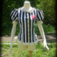 Gloomth's Haunted Circus Pierrot Corset Blouse - Thumbnail 3
