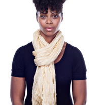 Vanilla Pudding Scarf