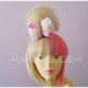 "Cotton Candy" Two-Tone Split Pink / Blonde Sweet Lolita Wig Set - Thumbnail 1