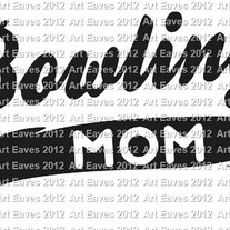 Bowling Mom Vinyl Decal