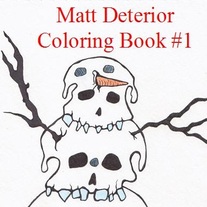 COLORING BOOK #1 by Matt Deterior