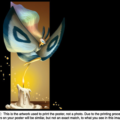 Midnight muse 11 x 17 print