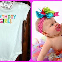 BIRTHDAY GIRL T shirt Onesie