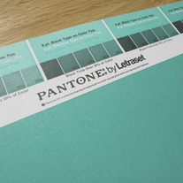 Vintage PANTONE® Poster - GREEN 