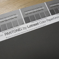 Vintage PANTONE® Poster - Pantone BLACK U 