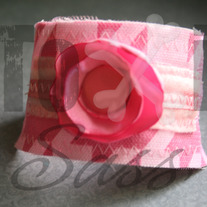 Pink Peony Wristie