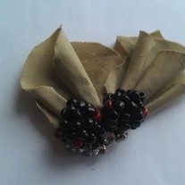 Blackberries Hair Clip
