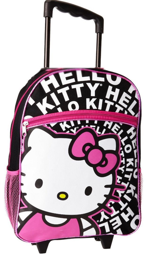 16" Hello Kitty Large Rolling Backpack Bundle on Storenvy