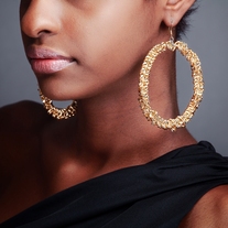 Bigger Is Better GOLD or SILVER hoop earrings 