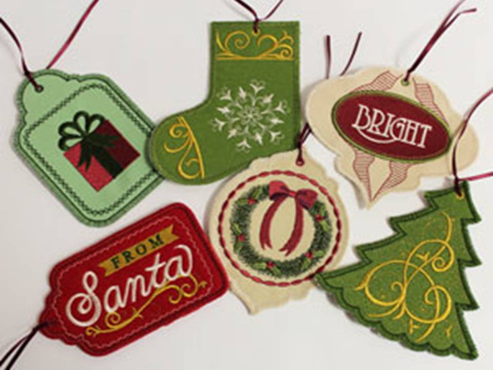 Embroidered gift tags on storenvy Embroidered gift tags on storenvy
