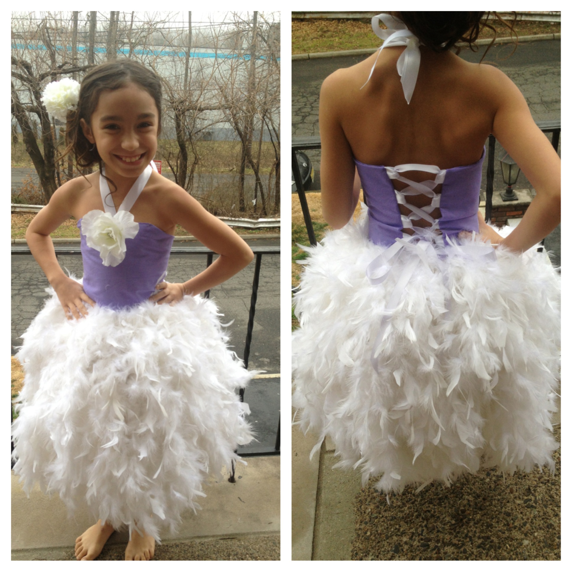 Fabulously Fancy Feather Dress 3T-4T on Storenvy