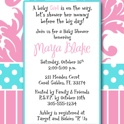 tiffany blue and pink baby shower