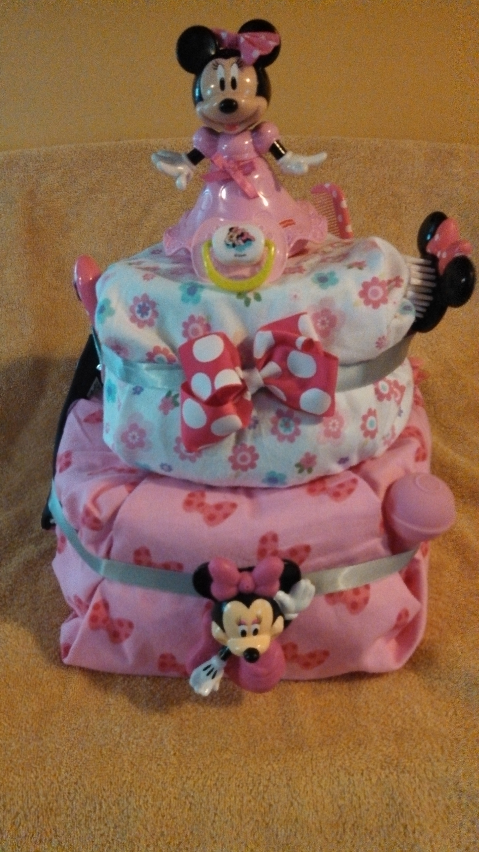disney diaper cake