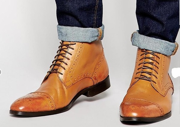 custom leather boots