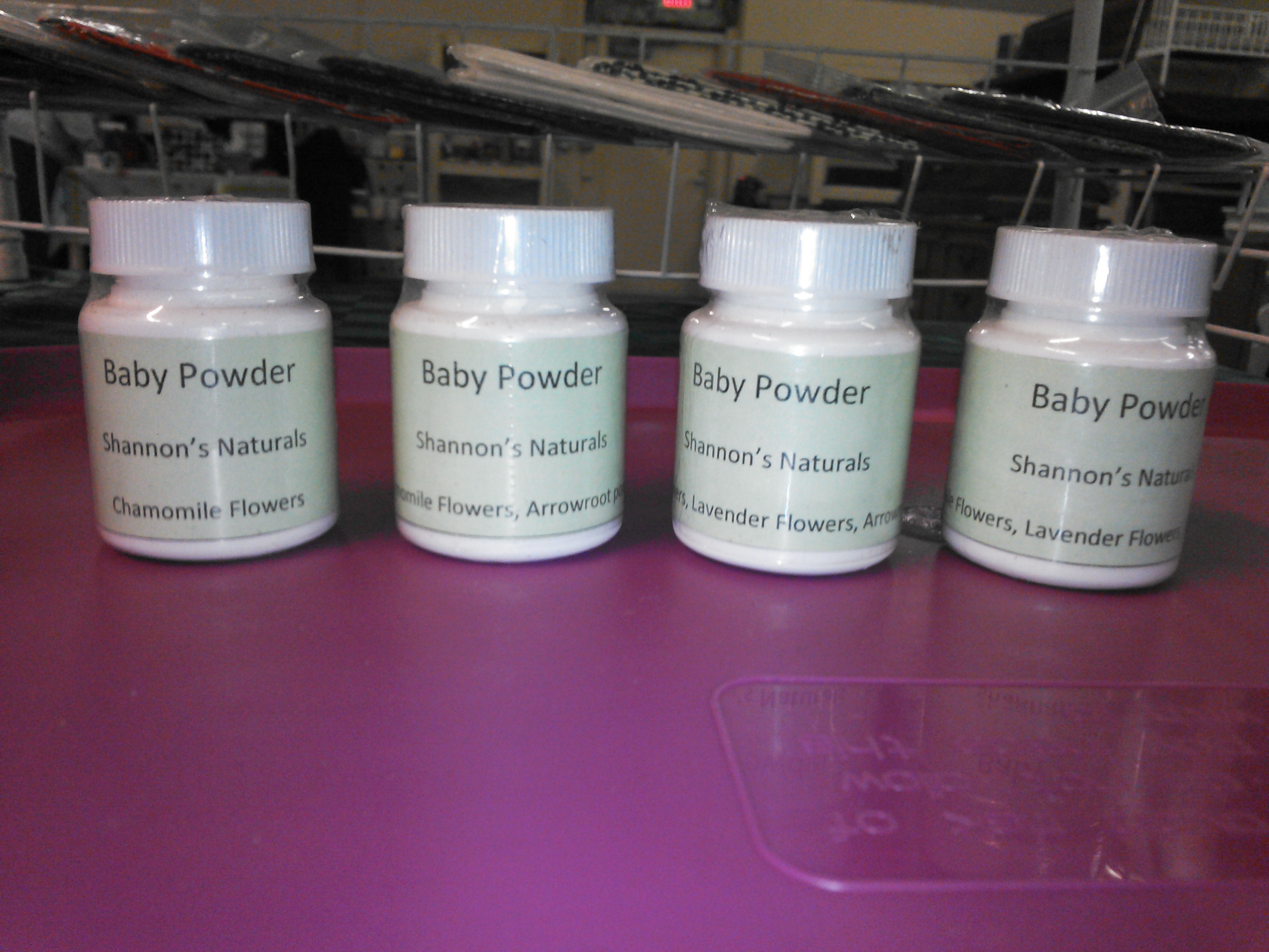 all natural baby powder