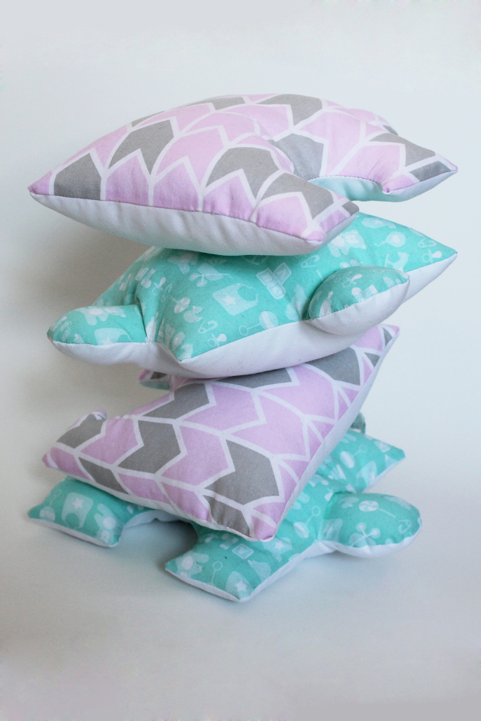 puzzle piece baby pillows