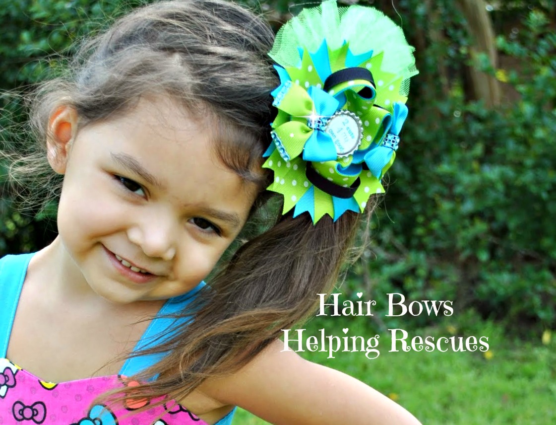 Turquoise Ott Bow Green Ott Hair Bow Cute Ott Hair Bow Baby