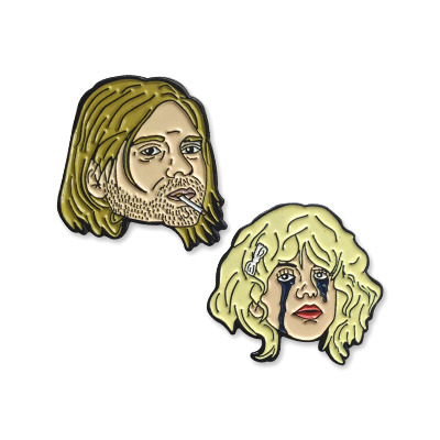 Kurt & courtney pin pack