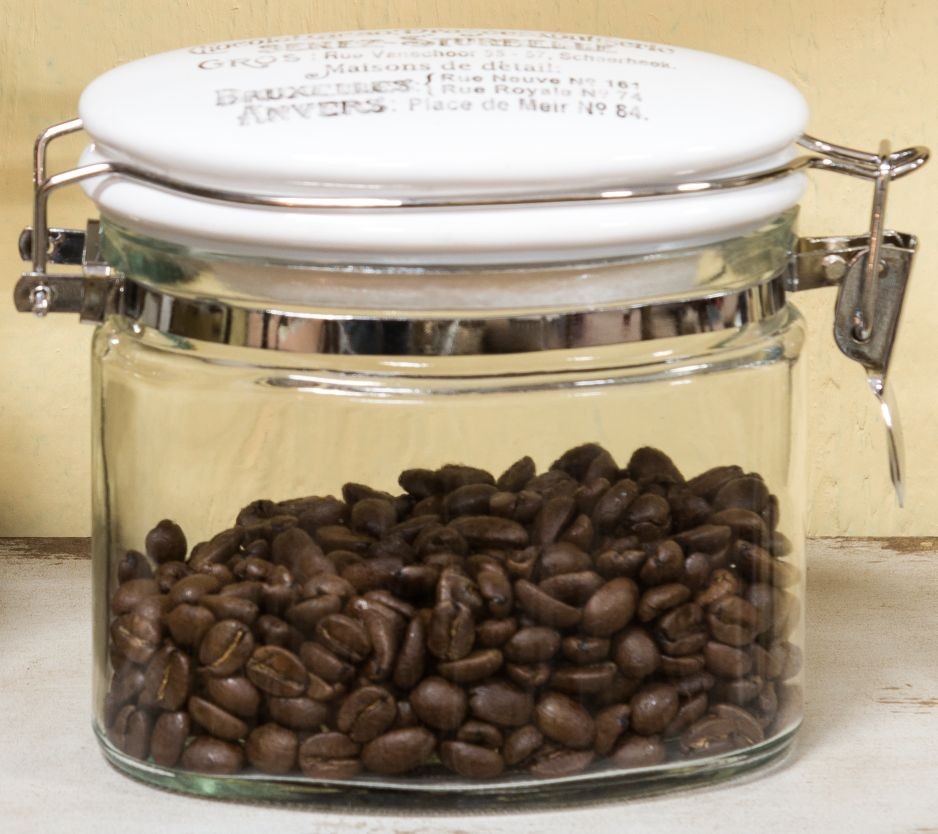 French Themed Glass Canister / 5" · Millie LaRue & Company · Online