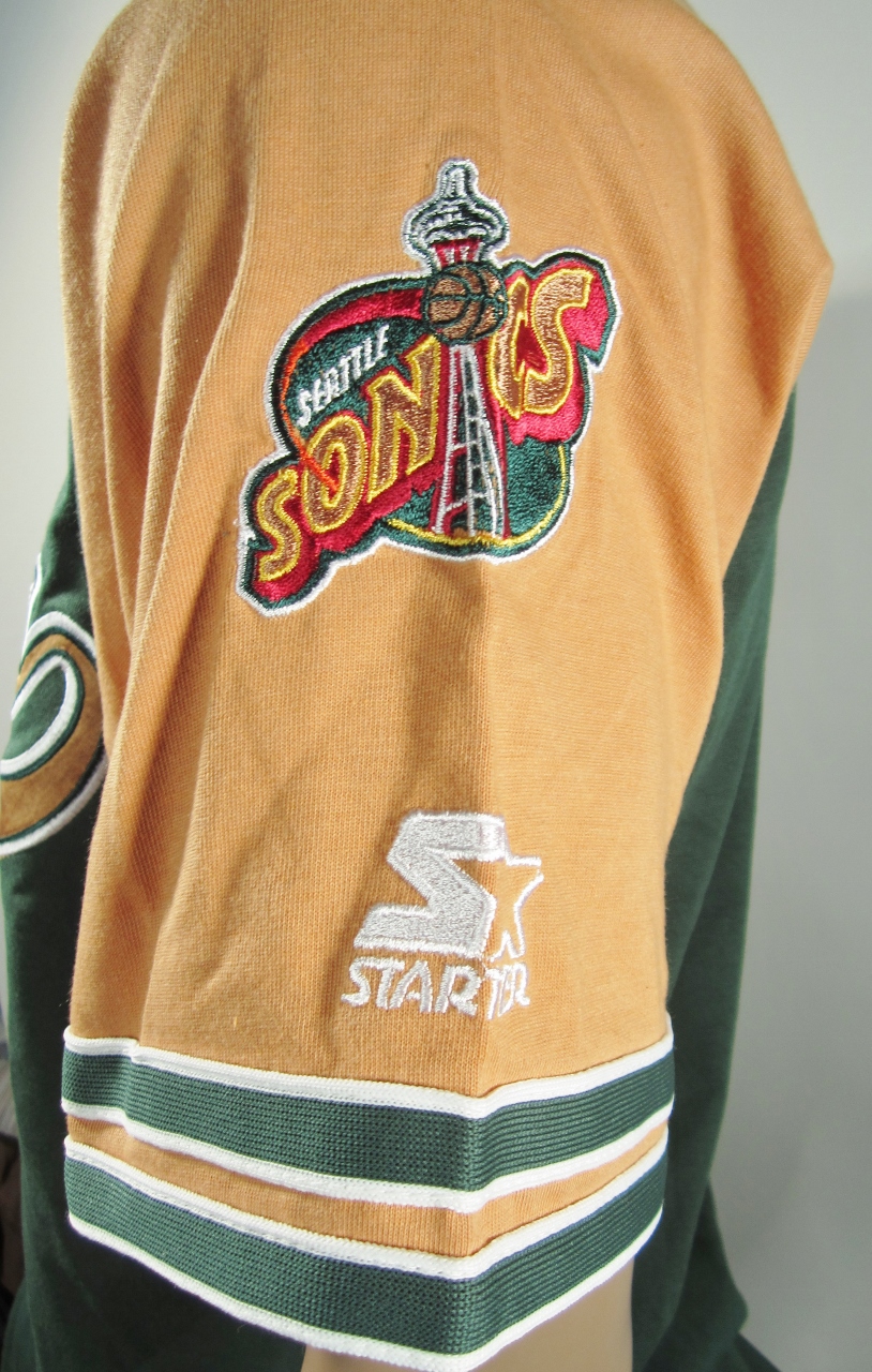 seattle supersonics baseball jersey