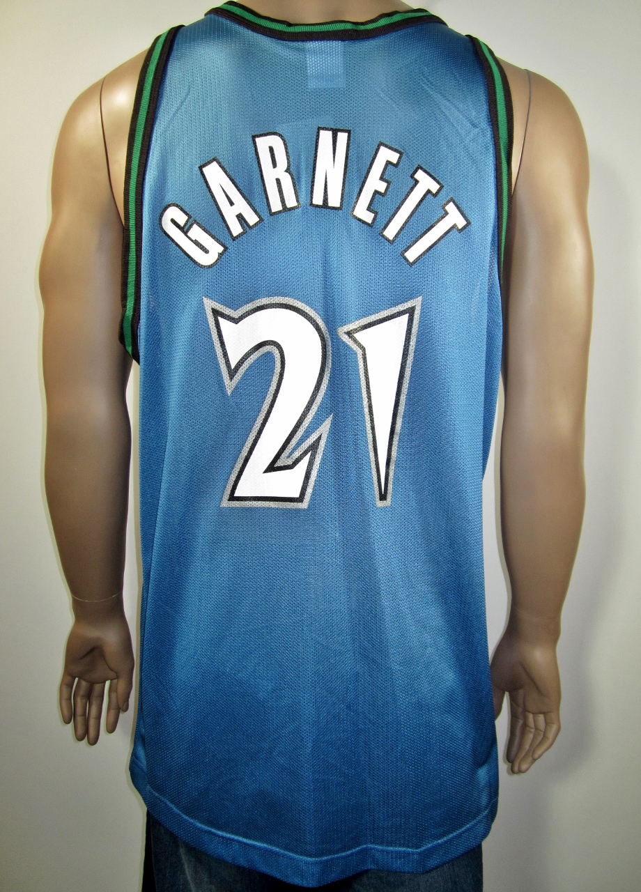 Kevin Garnett Minnesota Timberwolves Champion Jersey 48 NWT Â· DFRNSH8 Â· Online Store Powered by 