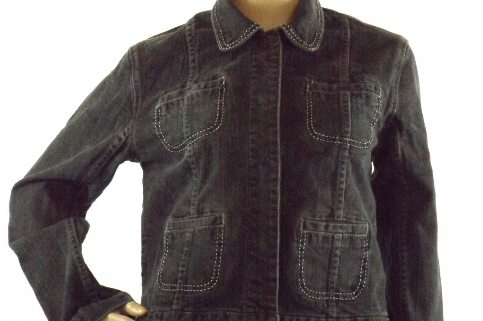 chicos platinum jean jacket