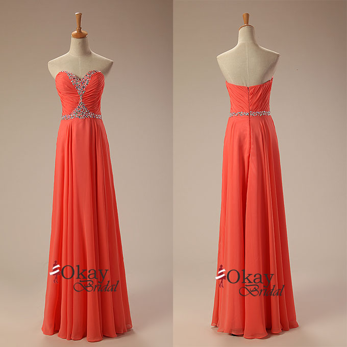 burnt orange homecoming dress