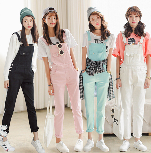 pastel color jumpsuit