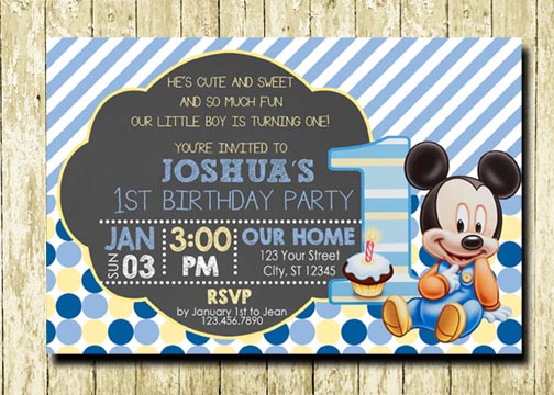 baby mickey mouse chalkboard birthday invitations sold by littlepartydesigns baby mickey mouse birthday invitations