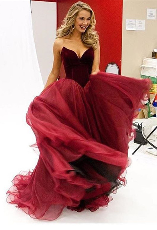 sweetheart prom dresses