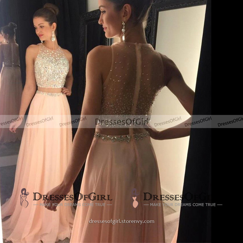 Jewel Top Prom Dresses