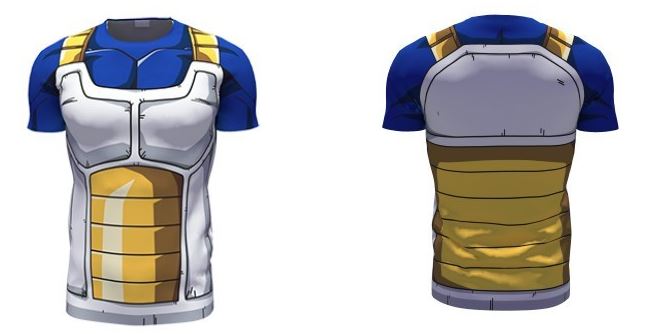 vegeta armor shirt