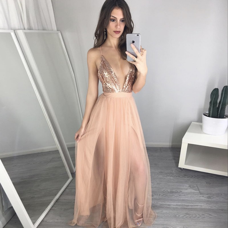 V-Neck Dress