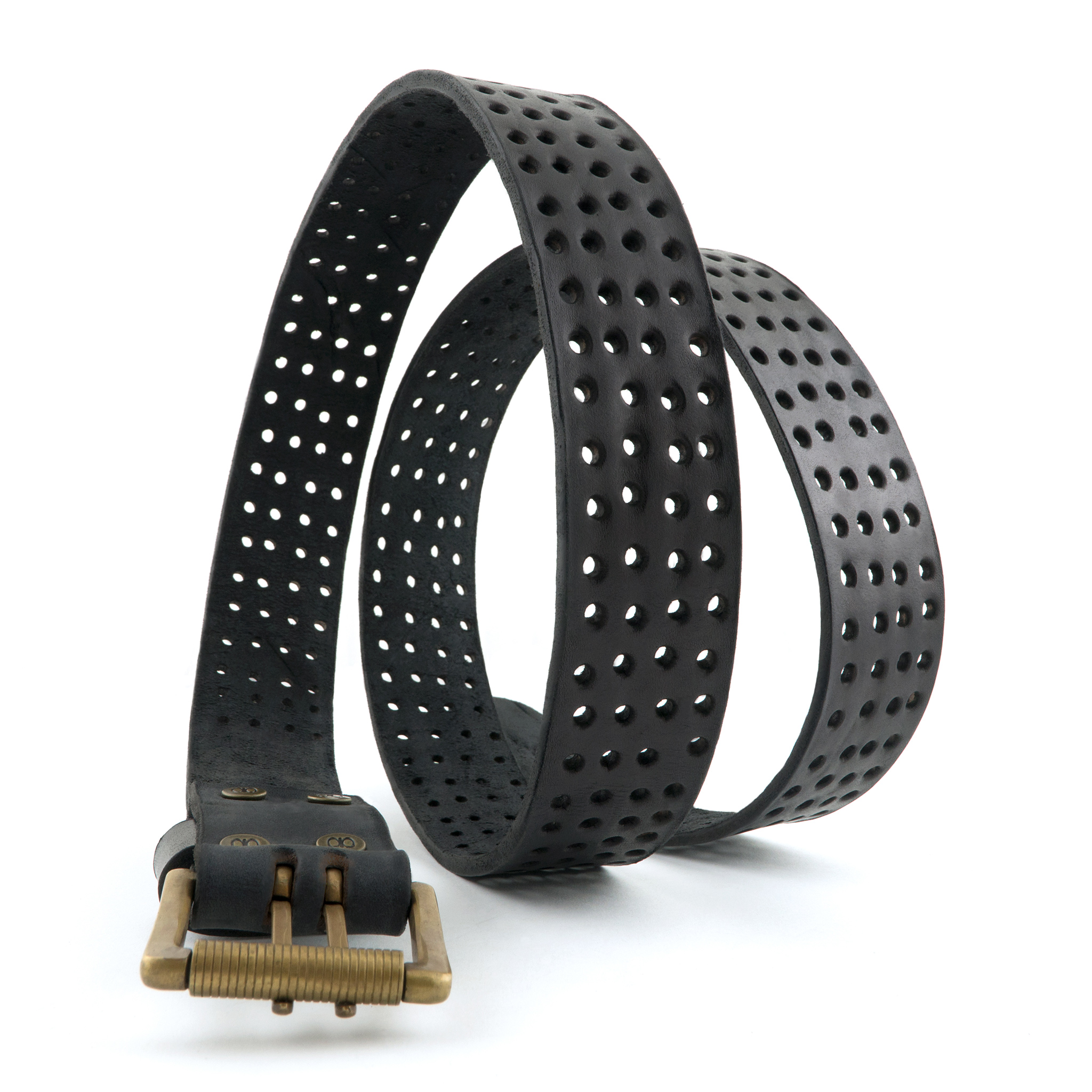 double hole leather belts