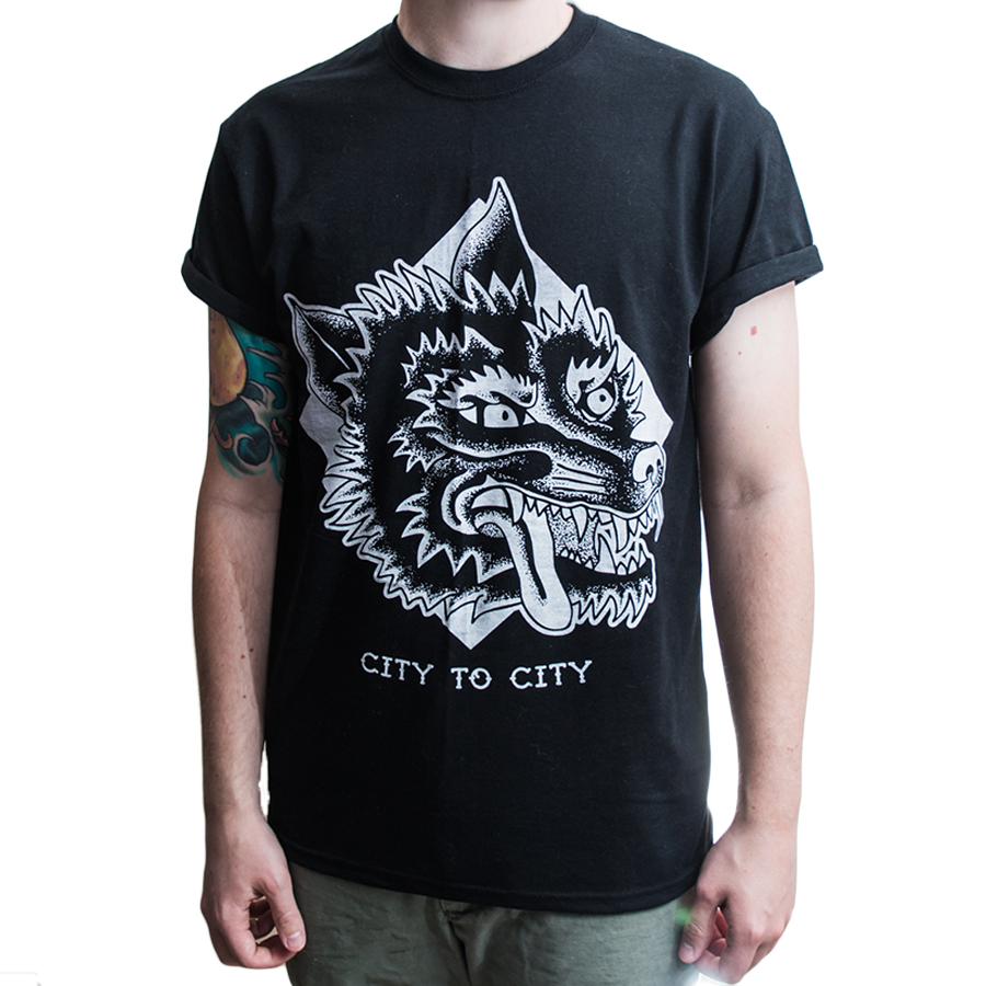 wolf t shirt design