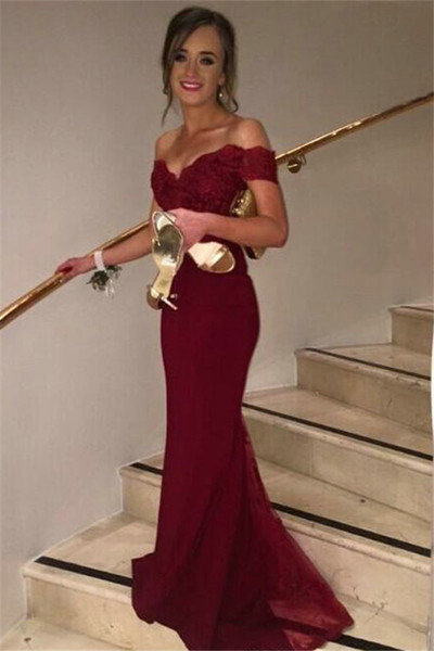 Formal Dresses with Off Shoulder Strap
