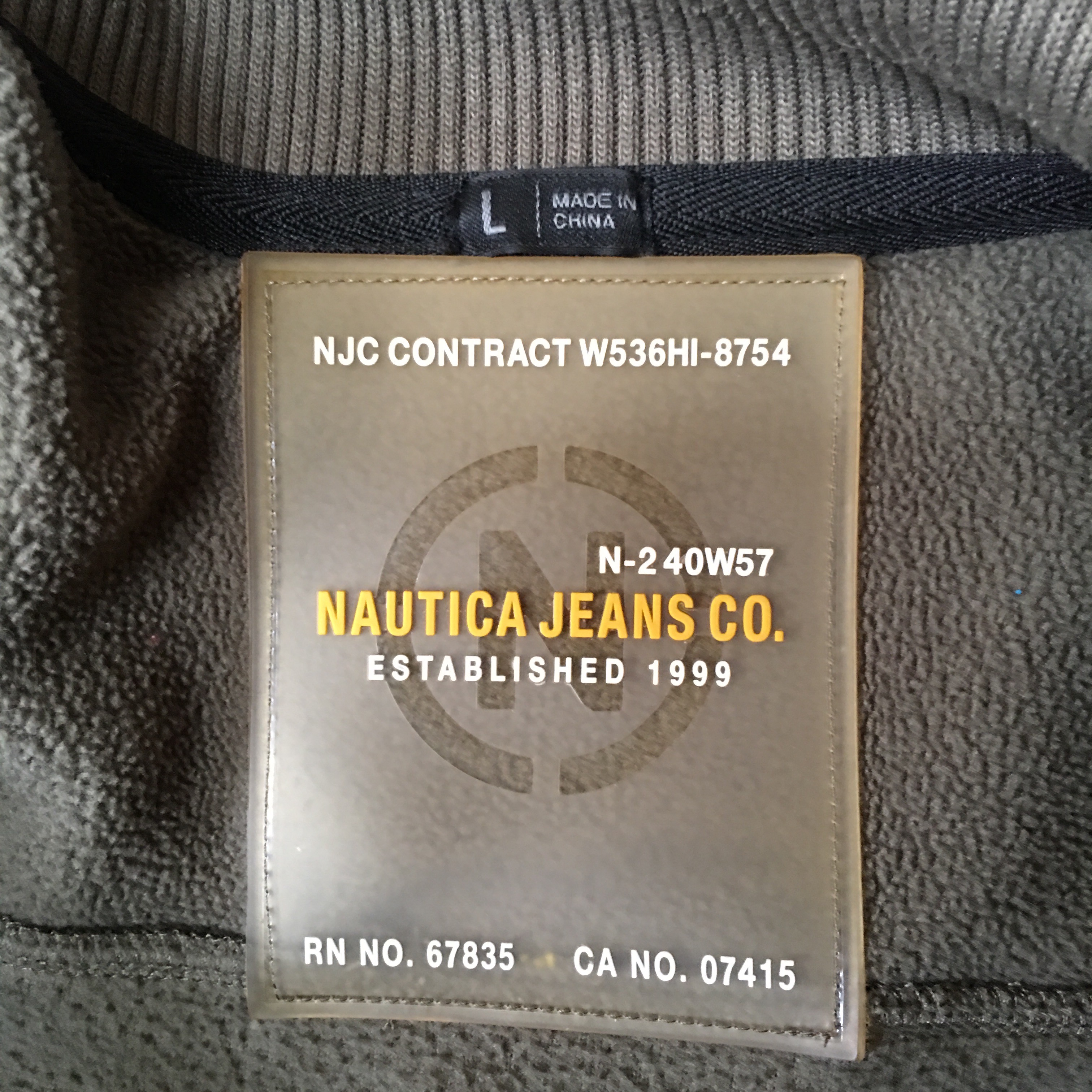 nautica jeans rn no 67835