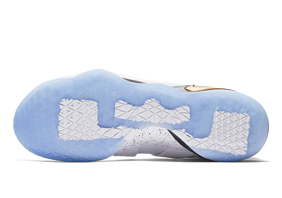 lebron soldier 11 white and gold